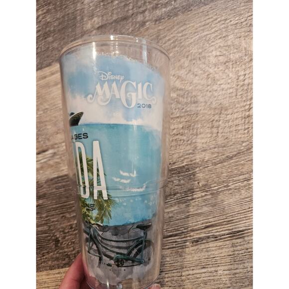 Disney cruise line inaugural voyages bermuda 2018 tervis tumbler cup collectable - Picture 3 of 8